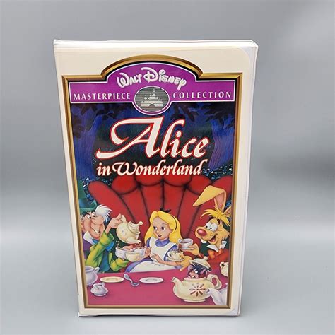 Alice In Wonderland Masterpiece Collection VHS Values MAVIN