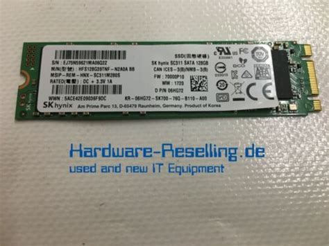 Sk Hynix Gb Ssd With Sata Hg Hnx Sc M S Sc Ebay