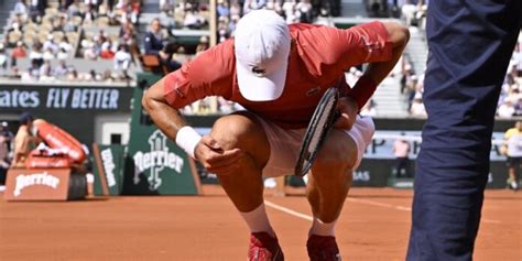 Roland Garros Jo Wilfried Tsonga Sur La Blessure De Novak Djokovic