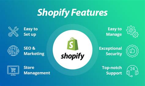 Shopify Features List Rnf Technologies