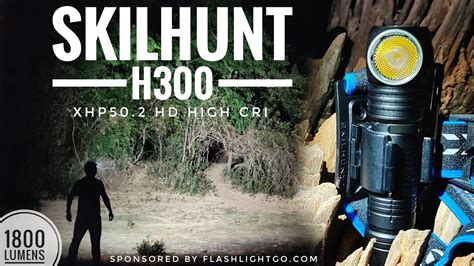 Skilhunt H300 XHP50.2 5000K High CRI 1800 lumens - YouTube