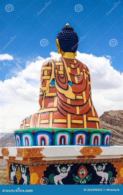 Langza buddha statue editorial photography. Image of spiti - 263396022