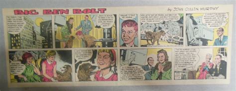 16 Big Ben Bolt Sundays By John Collen Murphy From 1965 Size 75 X