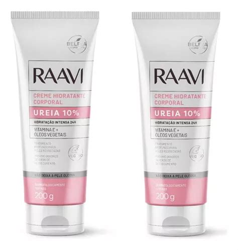 Kit 2 Creme Hidratante Corporal Ureia 10 200g Raavi MercadoLivre