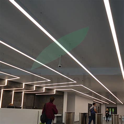 Ceiling Mounted Trimless Recessed Led Linear Light With Seamless