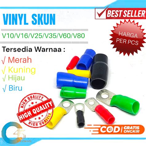 Jual Vinyl Skun Pelindung Skun Vinyl End Cap V Kondom Skun Harga Per