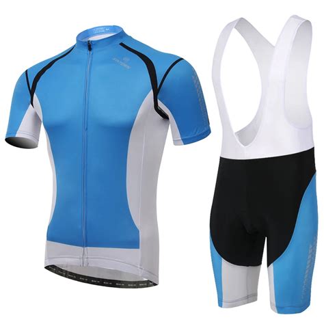 Violence Blue Men Cycling Clothing Outdoor Sports Cycling Bib Set Ropa