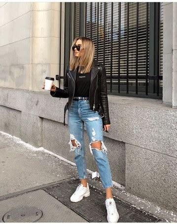 Outfit Con Mom Jeans Lindos Y Modernos Mujer Saludable Todo