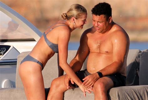 Brazil Legend Ronaldo Gets His Kit Off To Soak Up The Summer Sun With