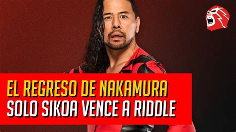 Wwe Smackdown De Abril Regresa Shinsuke Nakamura Solo Sikoa