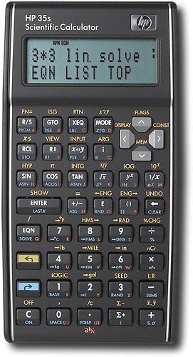 Customer Reviews: HP 35S Scientific Calculator 35s - Best Buy