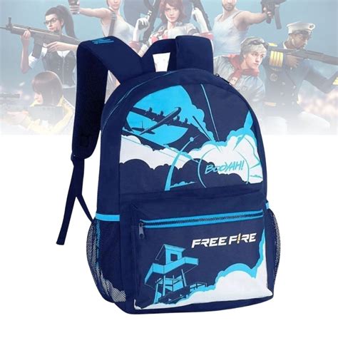 Mochila De Costa Free Fire Juvenil Bolso Para Notbook Clio Shopee