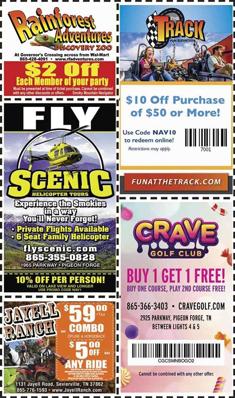 Smoky Mountains Pigeon Forge Coupons Gatlinburg Discount Coupons Artofit