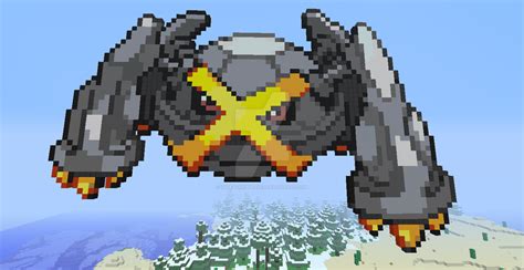 Shiny Metagross In Minecraft By Upbeatnebula263 On Deviantart