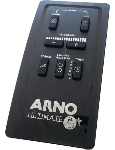 Controle Remoto Ventilador Teto Arno Ultimate Vx10 Original