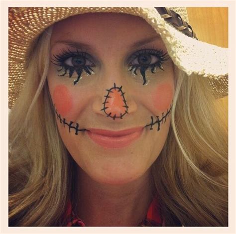 Scarecrow face painting idea :) | Face painting halloween, Face ...