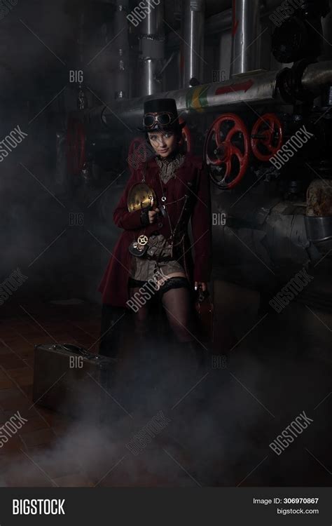 Young Pretty Steampunk Image And Photo Free Trial Bigstock