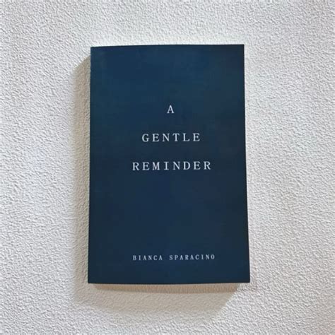 A Gentle Reminder By Bianca Sparacino English Books Lazada Ph