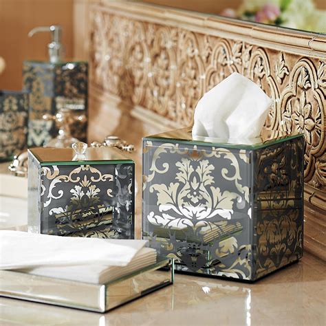 Victoria Damask Bath Accessories Frontgate