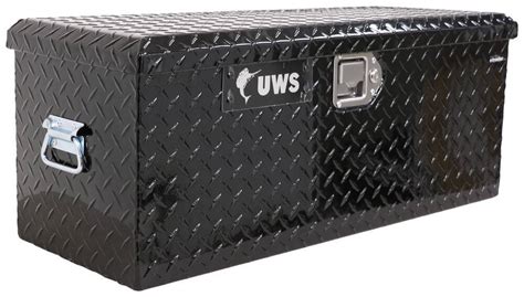 Uws Atv Storage Box With Handles 2 7 Cu Ft Gloss Black Uws Atv Utv Tool Box Uws01051