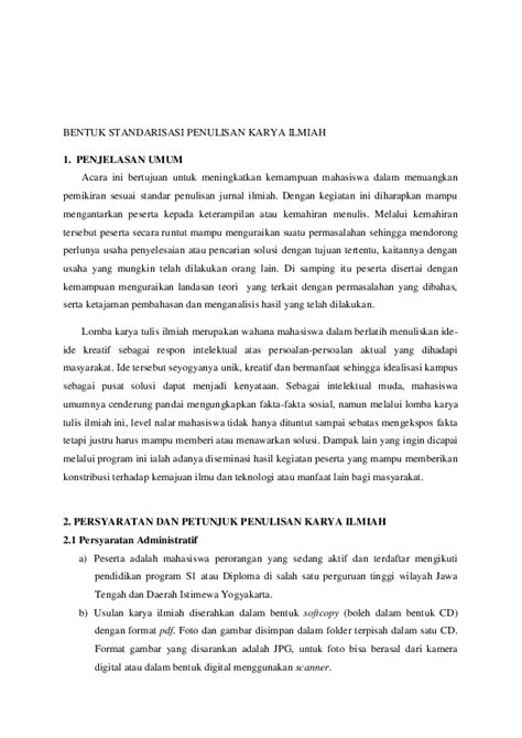 Format Penulisan Karya Ilmiah Yang Baik Dan Benar Bagi Hal Baik