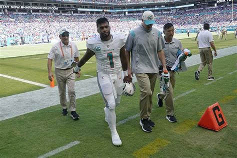 Dolphins Quarterback Tua Tagovailoa Is Not In The Concussion Protocol