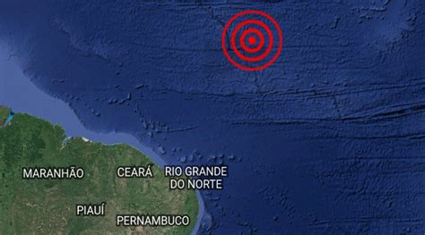 Terremoto Foi Registrado Na Costa Do Nordeste No Dia De Clm