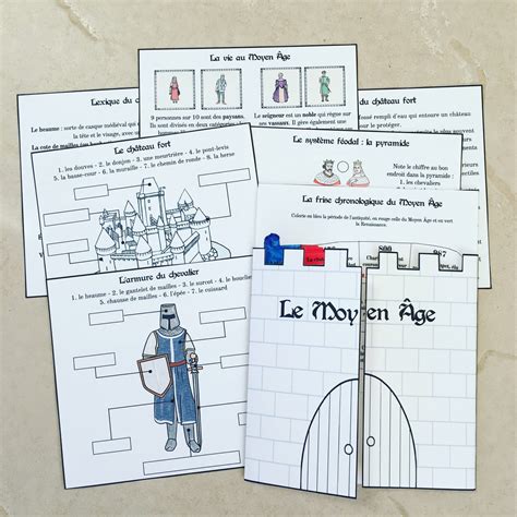 Les P Tits Ouistitis Et Le Moyen Age Un Jour Un Jeu