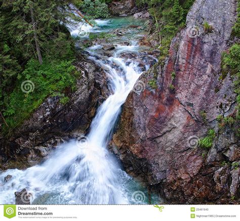 The Waterfalls Mickiewicz Stock Photo Image Of Park 23461940