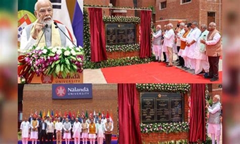 Pm Modi Inaugurates New Campus Of Nalanda University Terms It Symbol Of India S Academic Heritage