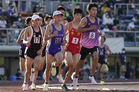 3000mは中学記録保持者の増子陽太が8分18秒49の大会新v 地元の期待に走りで応え「最高です」／福島全中 月陸online｜月刊陸上競技