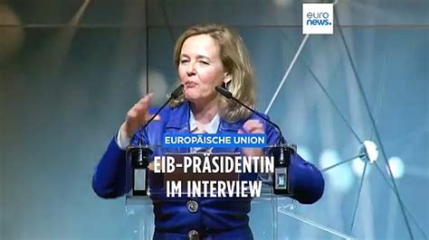 Eib Chefin Nadia Calvi O Im Interview Wollen Agrarsektor Und B Rger