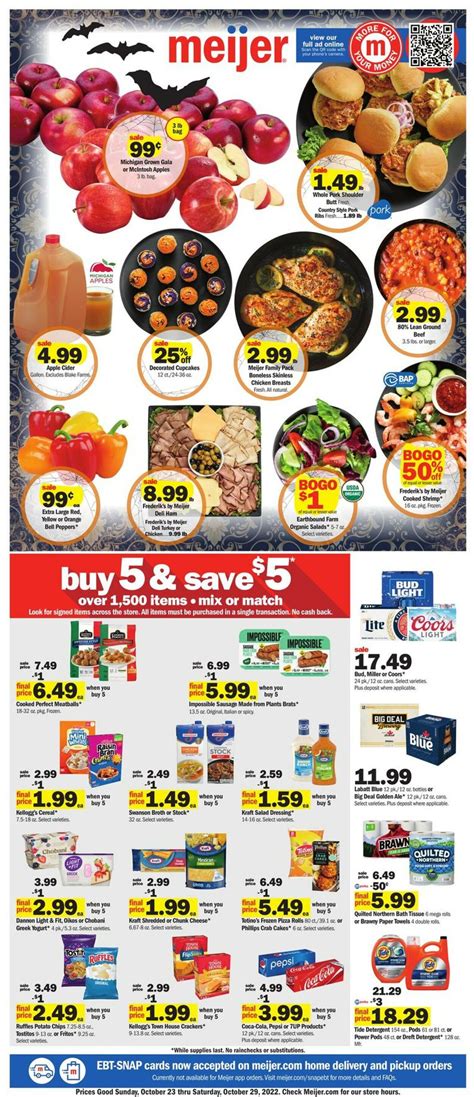 Meijer Current weekly ad 10/23 - 10/29/2022