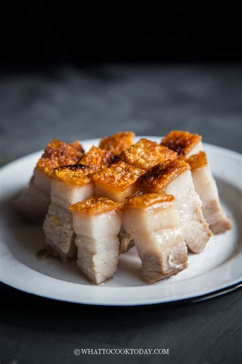 The Easiest Crispy Roast Pork Belly Siu Yuk Sio Bak