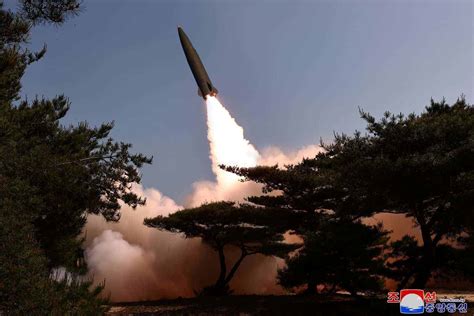 N Korea Fires Two Short Range Ballistic Missiles One Fails The Citizen