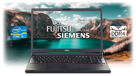 Обзор Бизнес Ноутбук Fujitsu Siemens LIFEBOOK E556 15 6 1920х1080 i5