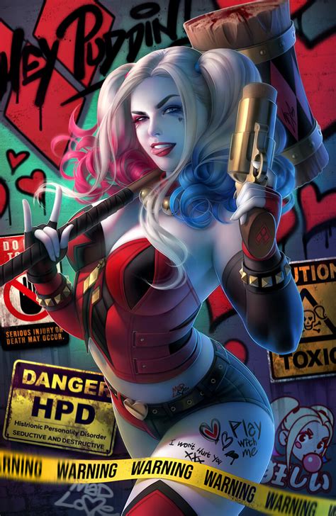 Artstation Harley Quinns Villain Of The Year 1