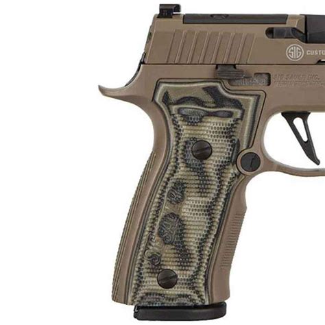 Sig Sauer P320 Axg Scorpion 9mm Luger 3 9in Fde Pistol 10 1 Rounds Tan Sportsman S Warehouse