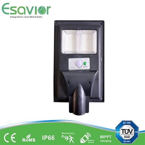 Esavior Solar Powered W All In One Led Solar Street Light For