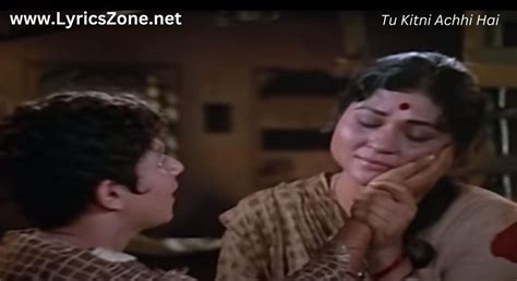 Tu Kitni Achhi Hai Lyrics Lata Mangeshkar Lyrics Zone