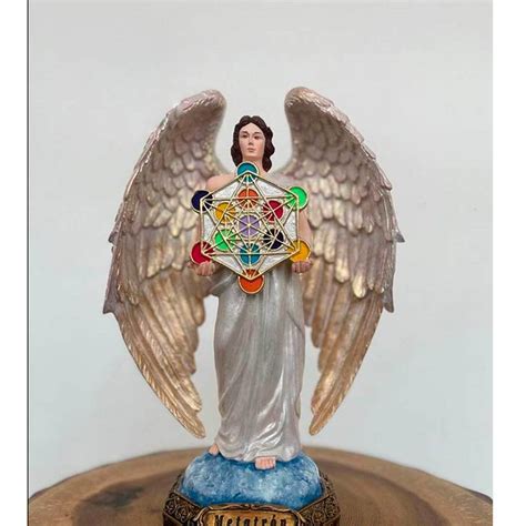 Archangel Metatron Angel Figurine Sculpture Resin Crafts Angel Of Life