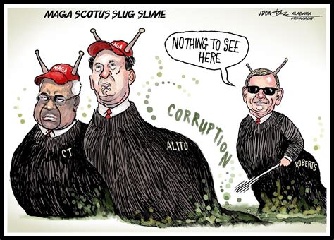 Crowe U S Supreme Court Slimed By MAGA Slug Fest Of Corruption Al