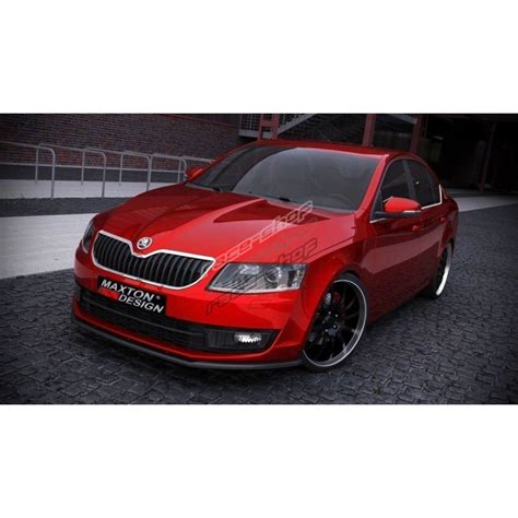 Front Splitter Skoda Octavia Iii Races Shop