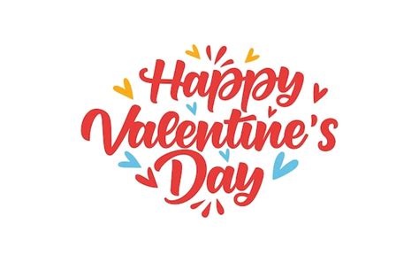 Premium Vector Happy Valentines Day Vector Typography