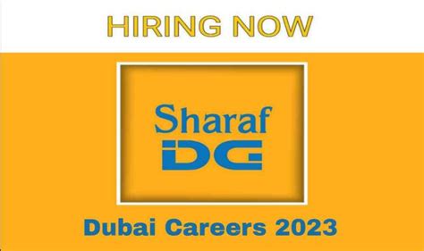 Sharaf DG Careers 2023 Apply For Sharaf DG Jobs In Dubai Urgent