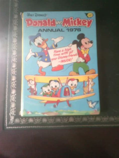 Walt Disney S Donald And Mickey Annual Published Vintage