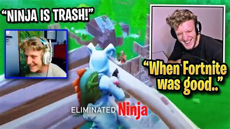 Tfue Reacts To His Old Fortnite Clips Ultimate Nostalgia Youtube