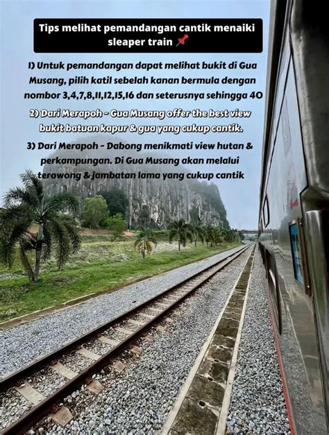 Panduan Menaiki Sleeper Train Ke Pantai Timur 🚂 Galeri Disiarkan Oleh