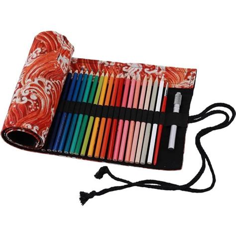 Crayon Art Set Trousse Avec Crayon De Couleur Sac De Rangement