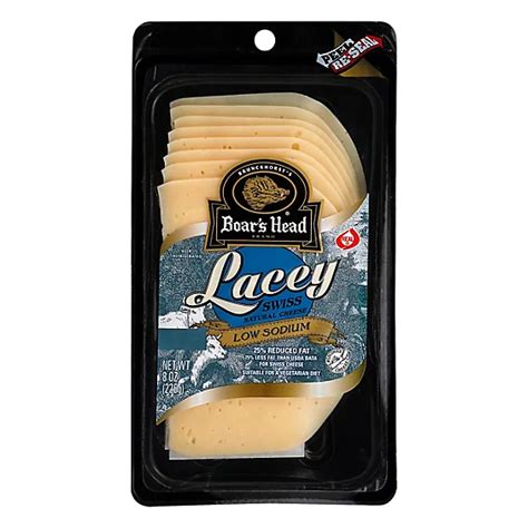 Boars Head Cheese Swiss Lacey 8 Oz Safeway